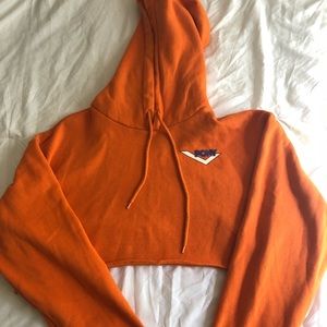 Cropped hoodie